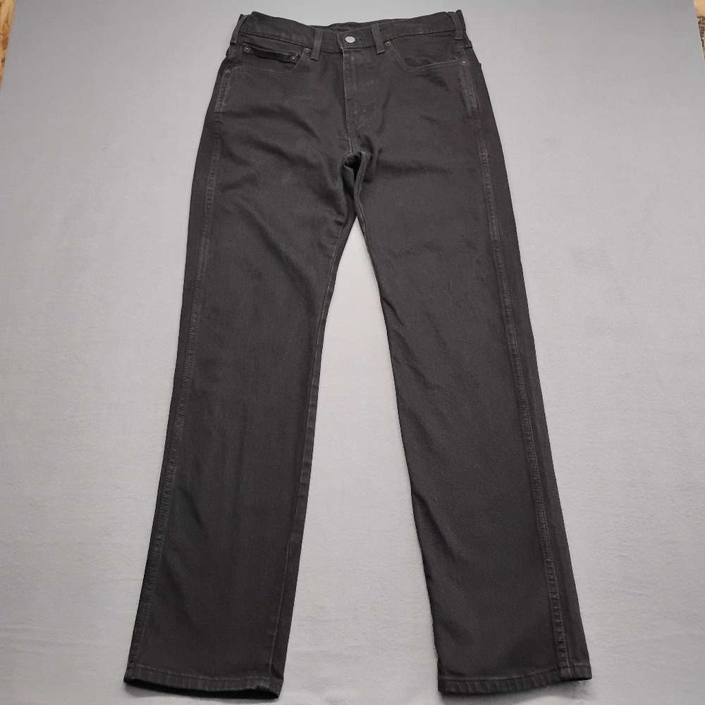 Levi's Men's Western Fit Straight Jeans - Black 32/34